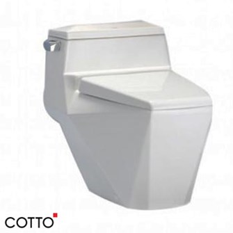Bồn cầu 1 khối Cotto C10077 Glacier