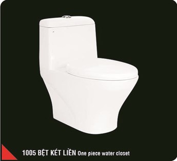 Bồn Cầu 1 khối Hảo Cảnh 1005