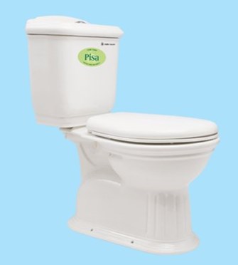 Bồn cầu 2 khối Thiên Thanh Pisa