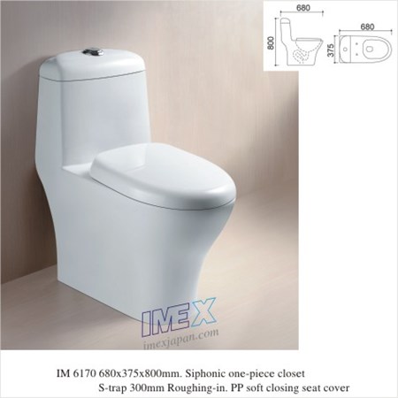 Bồn cầu sứ Imex IM 6170