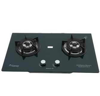 Bếp ga âm kính Canzy CZ 102 Xanh