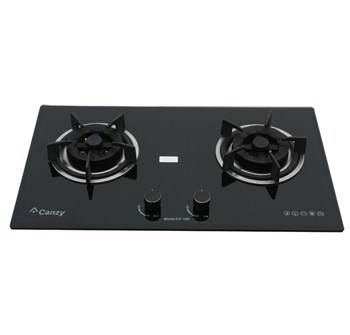 Bếp ga âm kính Canzy CZ 108 Đen