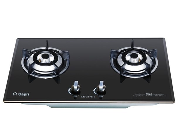 Bếp gas âm kính Capri CR-217KT