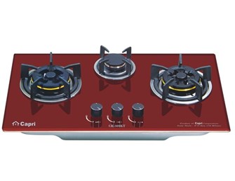 Bếp gas âm kính Capri CR-309KT ( Red)