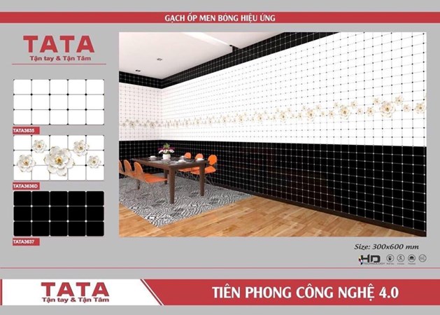Bộ gạch ốp 30x60cm TATA3635