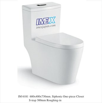 Bồn cầu 1 khối Imex IM6181