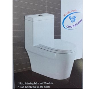 Bồn cầu Thái Lan 1 khối KASSANI 0833