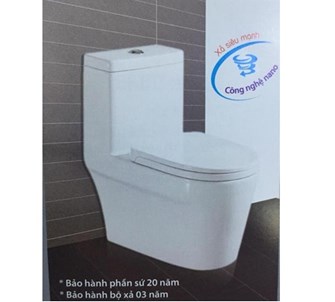 Bồn cầu Thái Lan 1 khối KASSANI 0833