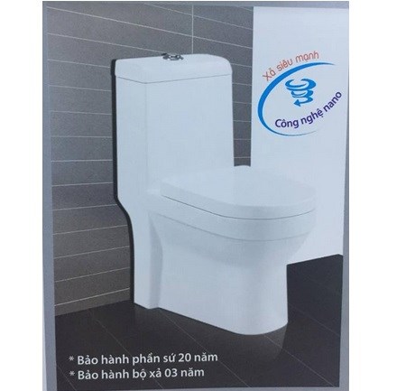 Bồn cầu Thái Lan 1 khối KASSANI 0850
