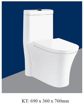 Bồn cầu liền khối AQUA - AQ2064