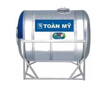 Bồn nước Inox ngang Toàn mỹ 2000 Lít