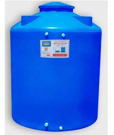 Bồn nước nhựa Bình Minh 4000 Lít đứng