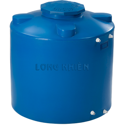 Bồn nước nhựa Long Nhiên 1000 lít đứng lùn