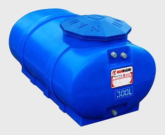 Bồn nước nhựa tiêu chuẩn Nam Thành 2000 lít nằm