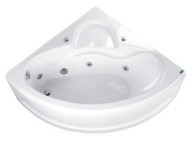 Bồn tắm góc Massage chân yếm  Caesar MT5120