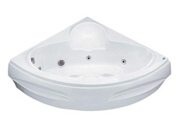 Bồn tắm góc Massage chân yếm  Caesar MT5132