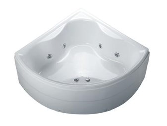 Bồn tắm góc Massage chân yếm  Caesar MT5133