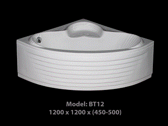 Bồn tắm góc Rồng Châu Á BT120