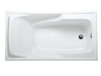 Bồn tắm không chân không yếm CAESAR AT-0460