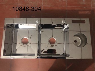 Chậu rửa chén Inox 304 bóng 10048