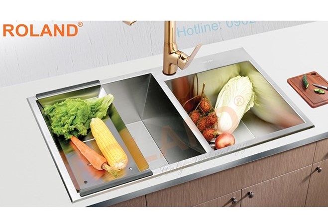 Chậu rửa chén  Inox Roland RL-8545V