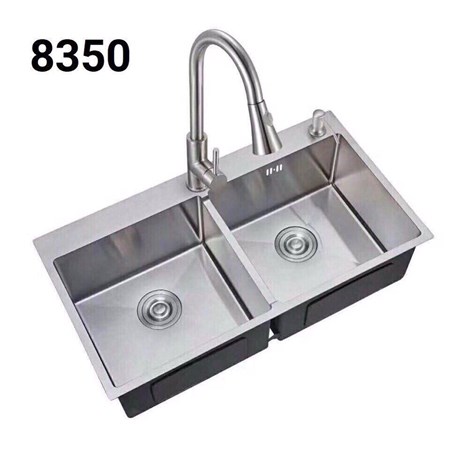 Chậu rửa chén Inox SUS 304 cao cấp 8350