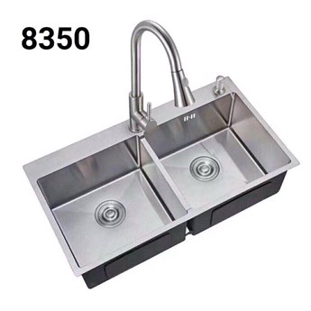 Chậu rửa chén Inox SUS 304 cao cấp 8350