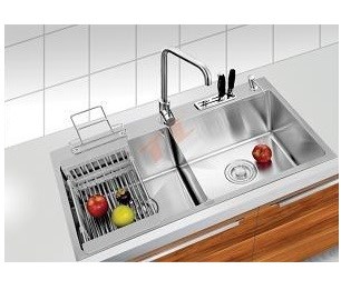 Chậu rửa chén Inox SUS304 cao cấp 8148