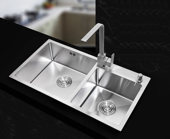 Chậu rửa chén Inox SUS304 cao cấp 8245