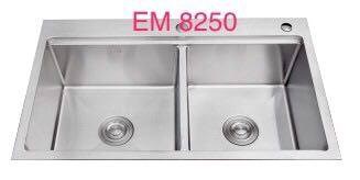 Chậu rửa chén Inox SUS304 cao cấp 8250
