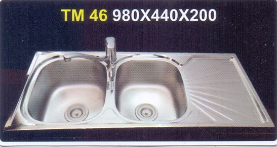 Chậu rửa chén Inox Tân Mỹ TM 46