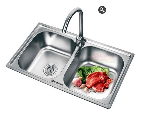 Chậu rửa chén Kangaroo KG7843E