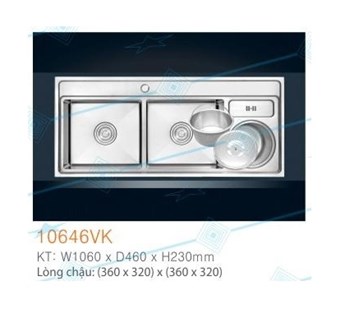 Chậu rửa chén cao cấp EROWIN 10646VK