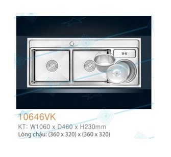 Chậu rửa chén cao cấp EROWIN 10646VK