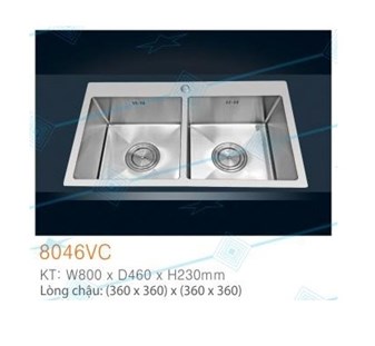 Chậu rửa chén cao cấp EROWIN 8046VC