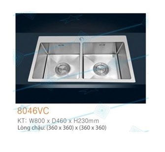 Chậu rửa chén cao cấp EROWIN 8046VC