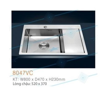 Chậu rửa chén cao cấp EROWIN 8047VC