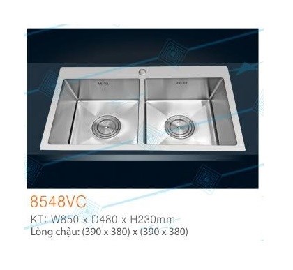 Chậu rửa chén cao cấp EROWIN 8548VC