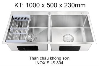 Chậu rửa chén inox 10050K