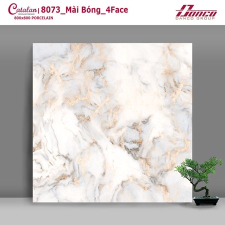 Đá bóng kiếng Catalan 80x80cm 8073