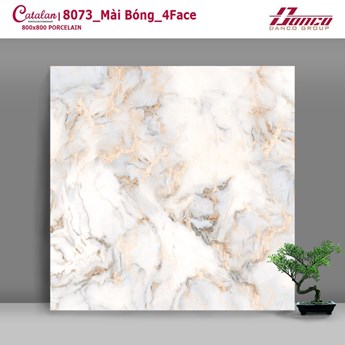 Đá bóng kiếng Catalan 80x80cm 8073