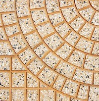 Gạch Terrazzo QP3- màu vàng