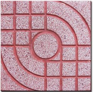 Gạch Terrazzo mắt nai QP1- màu đỏ