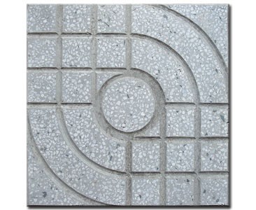 Gạch Terrazzo mắt nai QP1- màu xám