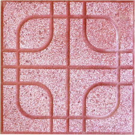Gạch Terrazzo mắt phụng QP2-màu đỏ