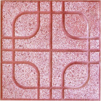 Gạch Terrazzo mắt phụng QP2-màu đỏ