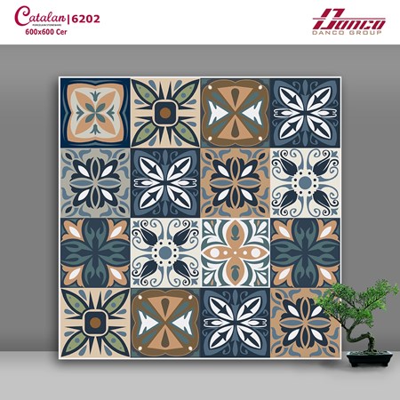 Gạch bông 60X60 cm CATALAN 6202