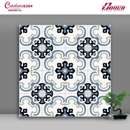 Gạch bông 60X60 cm CATALAN 6204