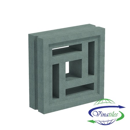 Gạch bông gió VINATILES N008 xám