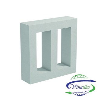 Gạch bông gió Vinatiles L002 - TRẮNG
